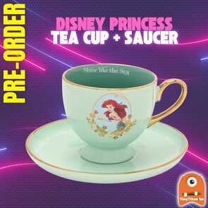 DISNEY PRINCESS - Ariel - Tea Cup + Saucer 200ml