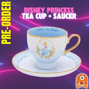DISNEY PRINCESS - Cinderella - Tea Cup + Saucer 200ml
