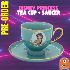 DISNEY PRINCESS - Jasmine - Tea Cup + Saucer 200ml