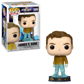 Funko POP! James T Kirk Glitter 1689 Star Trek Transporter