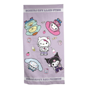 HELLO KITTY - Beach Towel 100% Cotton - 90x170cm