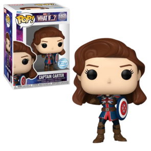 Funko POP!  Marvel Captain Carter 1468 What If? Exclusive