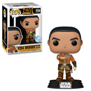 Funko POP!  Ezra Bridger with Sith Holocron 779 Star Wars Rebels Exclusive