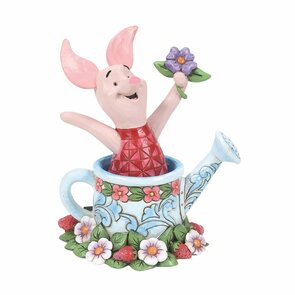 Disney Traditions Piglet in a Watering Can Figurine 6014320