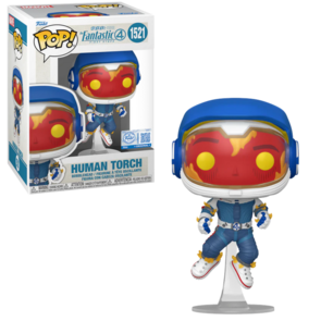 Funko POP! Marvel HUMAN TORCH 1521 THE FANTASTIC FOUR: FIRST STEPS Exclusive