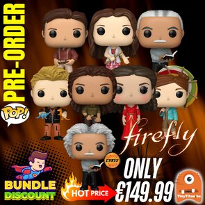 FUNKO POP! Super Discount Bundle of 7 + CHASE Firefly Pre-Order