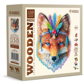 Mystic Fox 150 Wooden Puzzle