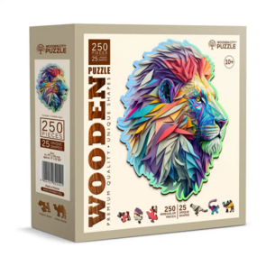 Modern Lion 250 Wooden Puzzle