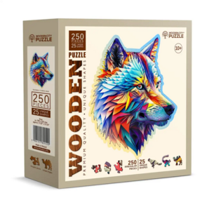 Classy Wolf 250 Wooden Puzzle