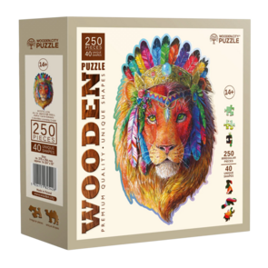 Mystic Lion 250 Wooden Puzzle