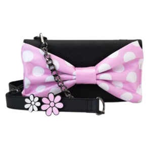 LOUNGEFLY DISNEY - Minnie "Floral Rock the Dots" - Crossbody Bag