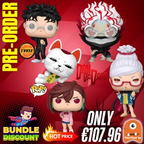 FUNKO POP! Super Discount Bundle of 4 + CHASE DANDADAN Pre-Order
