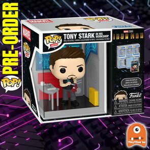FUNKO POP! Nooks Tony Stark in his workshop MARVEL Pre-Order
