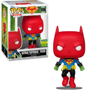 Funko POP! Heroes Batman / Superman Fusion 506 Summer Convention Exclusive LE 