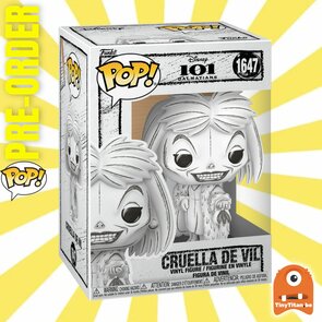 Funko POP! Disney Cruella De Vil (Sketched Deco) 1647 Pre-Order