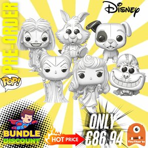Funko POP! Disney Super Discount Bundle of 6 (Sketched Deco) Pre-Order