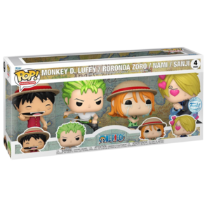 Funko POP! One Piece 4-Pack Exclusive