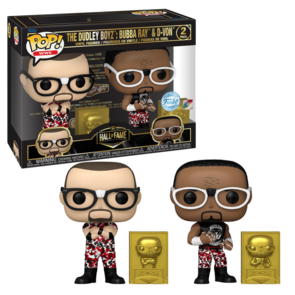 Funko POP! SPORTS Hall of Fame - The Dudley Boyz: Bubba Ray & D-Von 2-Pack WWE Exclusive 