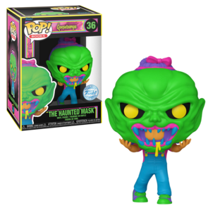 Funko POP! Books: Goosebumps - The Haunted Mask​ (Blacklight) 36 Exclusive