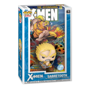 Funko POP! Marvel Comic Cover: X-Men - Sabretooth 63 Exclusive