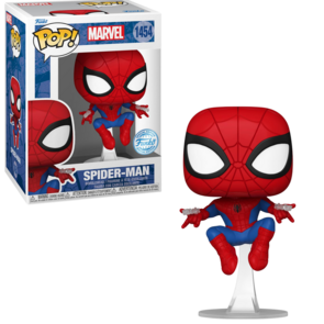 Funko POP!  Marvel: Spider-Man - Spider-Man (with Webshooters) 1454 Exclusive