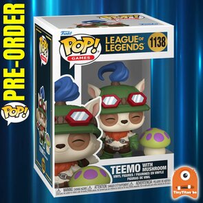 FUNKO POP! Teemo with Mushroom 1138 League of Legends Pre-Order
