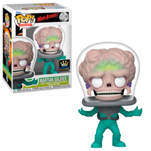 FUNKO POP! Mars Attacks Martian Soldier 1877 Mars Attack Exclusive