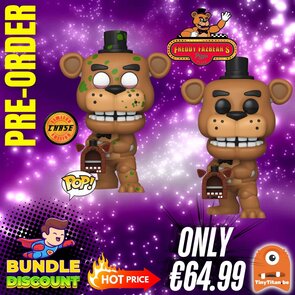 FUNKO POP! Super Discount Bundle of 1 + CHASE FREDDY FUNKO FUSION Pre-Order