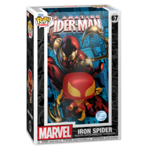 Funko POP! Marvel Comic Cover: The Amazing Spider-Man 67 Iron Spider Exclusive