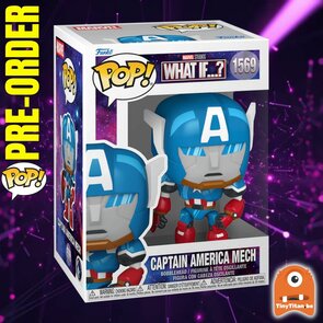 Funko POP! CAPTAIN AMERICA MECH 1569 WHAT IF Pre-Order