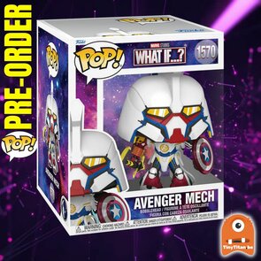 FUNKO POP! Super AVANGER MECH 1570 6 INCH WHAT IF Pre-Order