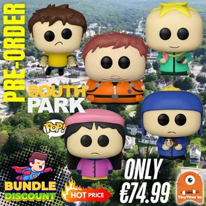 FUNKO POP! Super Discount Bundle of 5 SOUTH PARK Pre-Order