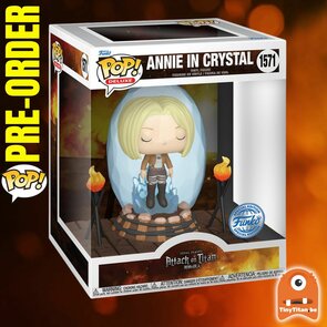 FUNKO POP! Deluxe ANNIE IN CRYSTAL 1571 ATTACK ON TITANS Pre-Order