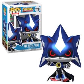 Funko POP! Neo Metal Sonic (Metallic) 1118 SONIC THE HEDGEHOG