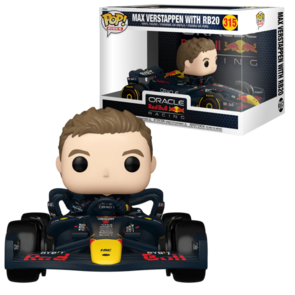 Funko POP! RIDE DLX MAX VERSTAPPEN WITH RB20 315 Formula 1 ORACLE RED BULL RACING