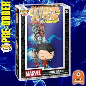 Funko POP! MARVEL: COMIC COVER IRON MAN 75 Pre-Order