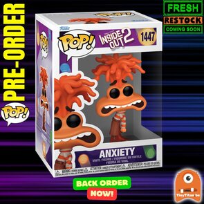 Funko POP! ANXIETY 1447 Inside Out 2 Pixar Back Order