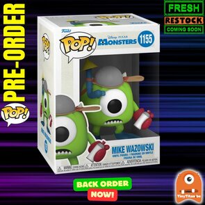 Funko POP! MIKE W/MITTS 1155 MONSTERS INC 20TH Pixar Back Order