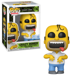 Funko POP! THE SIMPSONS 1743 CRAZY HOMER Exclusive