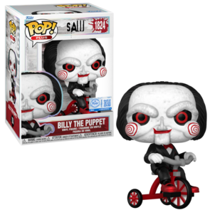 Funko POP! SAW 1824 BILLY ON TRICYCLE Exclusive