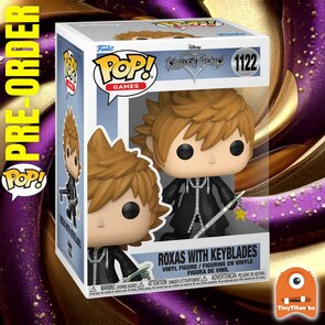Funko POP! KINGDOM OF HEARTS 1122 ROXAS WITH BLADES Pre-Order