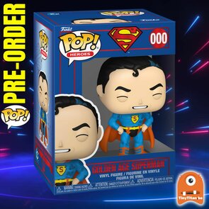 Funko POP! SUPERMAN 000 SUPERMAN GOLDEN AGE Pre-Order