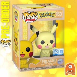 Funko POP! POKEMON 353 PIKACHU SOFT COLLOR EXCLUSIVE Pre-Order