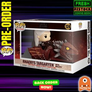 FUNKO POP! RIDE RHAENYS WITH MELEYS 124 HOUSE OF THE DRAGON BACK-Order