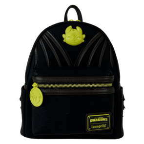 LOUNGEFLY How To Train Your Dragon Night Fury Mini Backpack