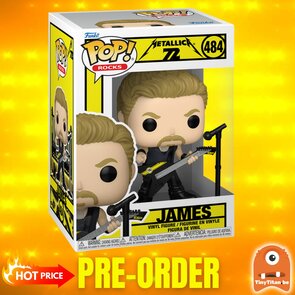 Funko POP! METALLICA 484 JAMES (72S) Pre-Order
