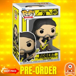 Funko POP! METALLICA 487 ROBERT (72S) Pre-Order