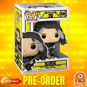 Funko POP! METALLICA 486 KIRK (72S) Pre-Order