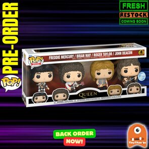 Funko POP! 4-PACK QUEEN EXCLUSIVE Back Order