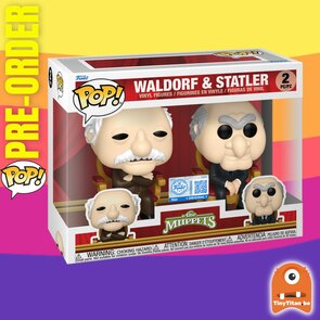 Funko POP! WALDORF AND STATLER 2-PACK MUPPETS Pre-Order